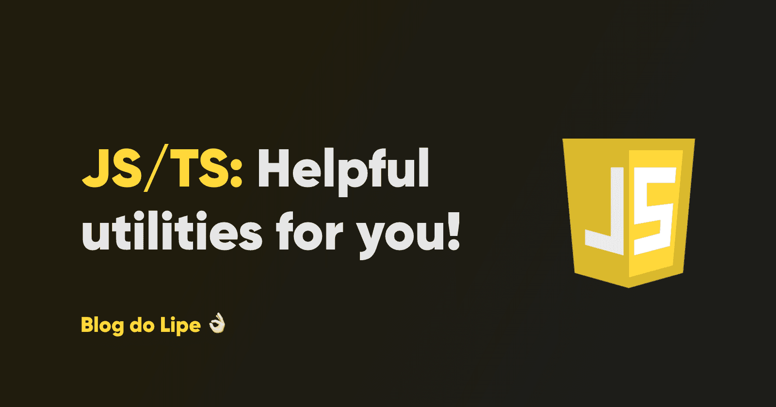 Some JS/TS utilities you can start using today!
